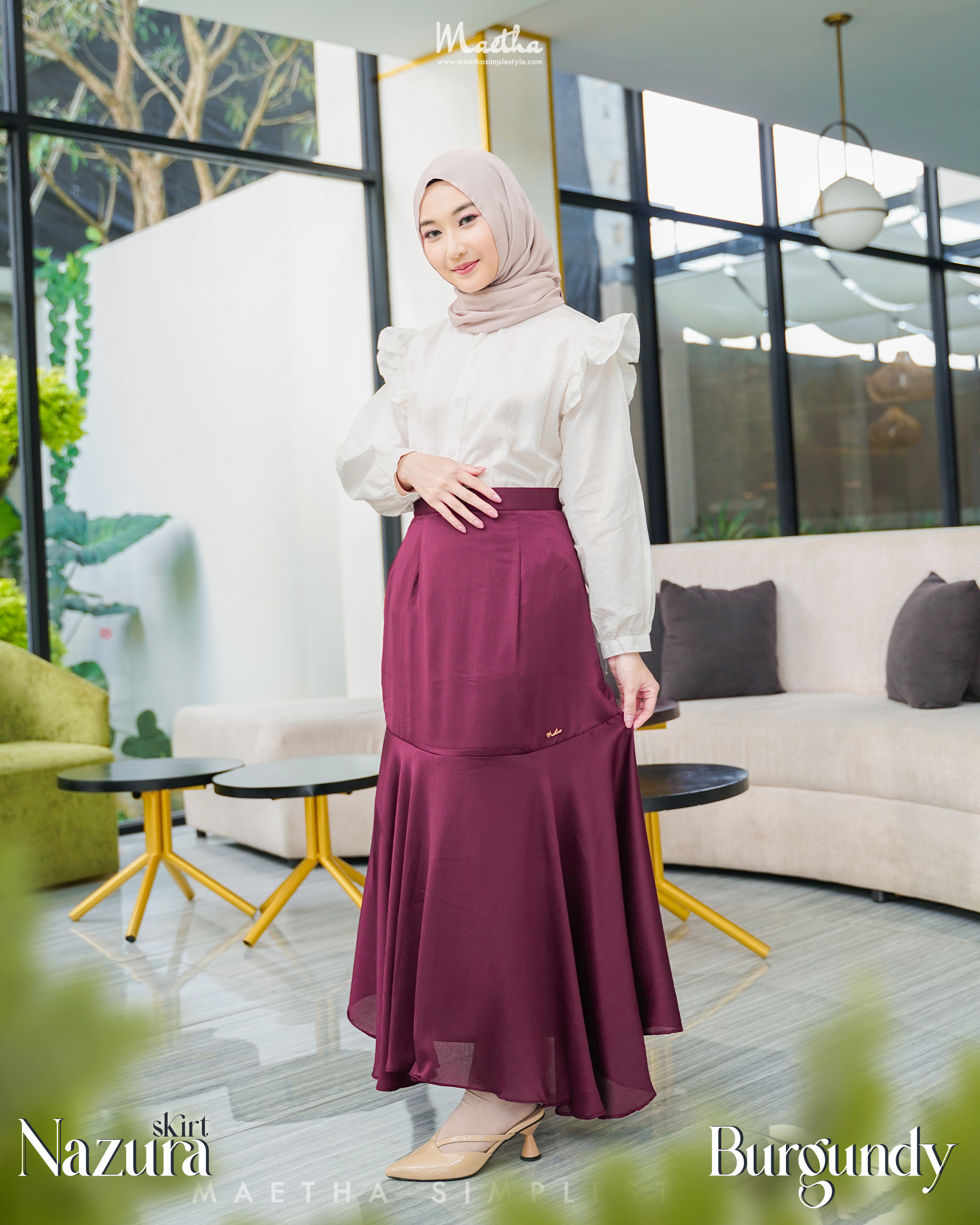 Nazura Series Burgundy